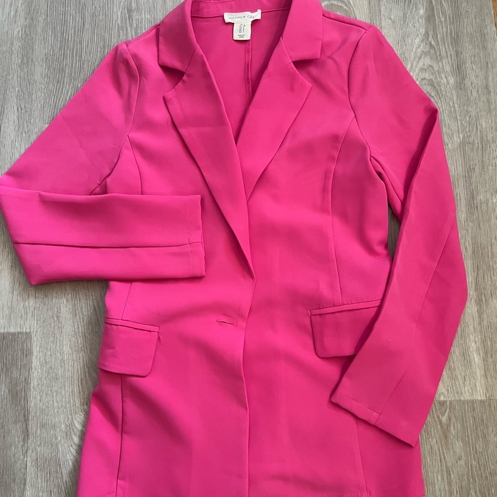 Vibrant Fuchsia Women's Blazer